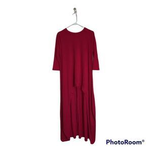 Zenana Premium High-Low Shirt Dress